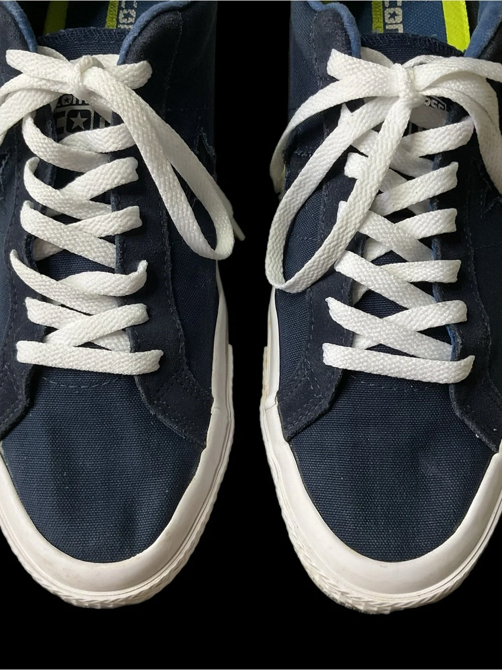 Converse Con One Star Ox Navy Canvas Monochromatic Tonal Blue 153708C M 10/W 12